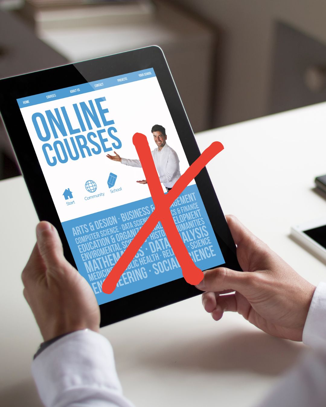 this is not an online course