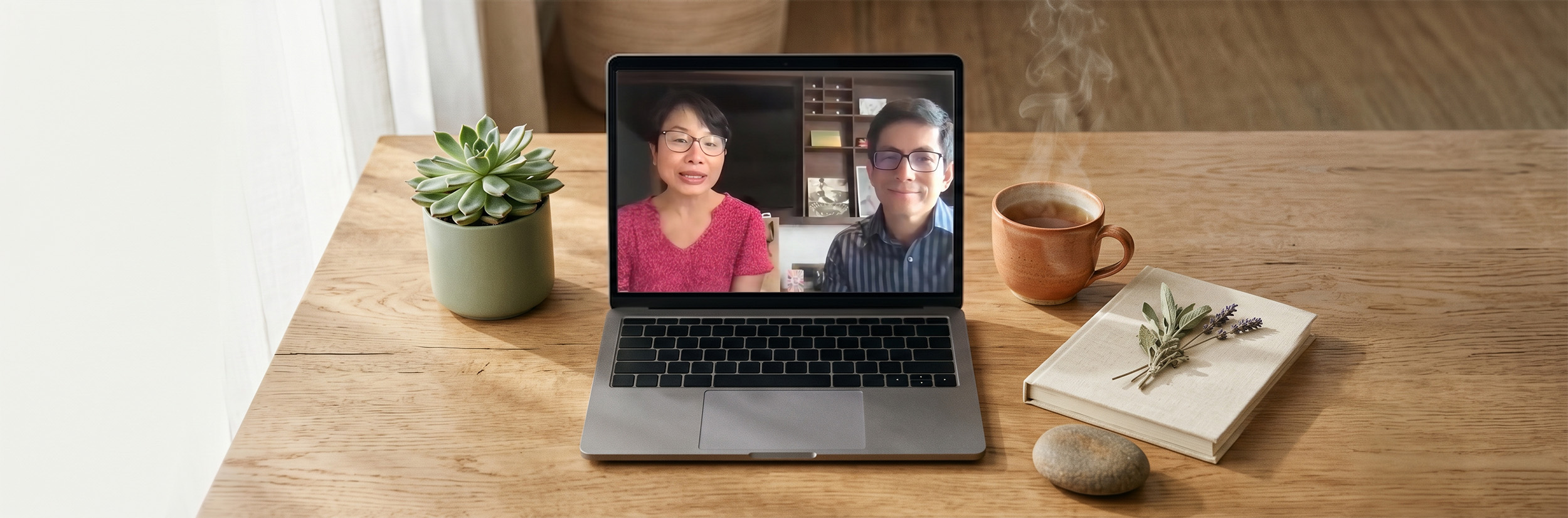 A quiet, intentional space for online connection – Aligned & Free